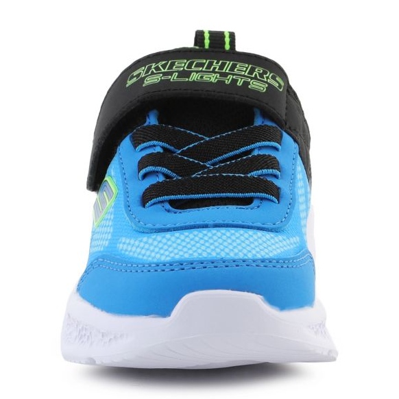 Skechers meteoros-luzes sapatos-krendox jr 401495n-bkbl azul 2