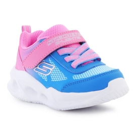 Skechers S Lights-Skechers Sola Glow-ombre Deluxe JR 303714n-HPBL azul 1
