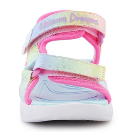 Sandálias Skechers S-Lights Unicorn Dreams Sandal-Majestic JR 302682N-PKMTT rosa 2