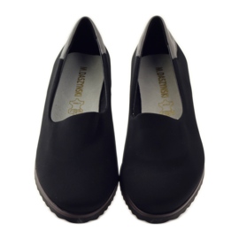 M.Daszyński Tênis de lycra feminino Daszyński 1625 preto 4