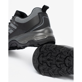 Sapatos esportivos masculinos em tons de cinza DK 2