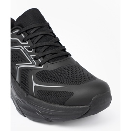 Shelvt Sapatos de esportes pretos claros em uma única sola de McArthur 1