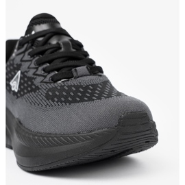 Shelvt Tênis pretos claros com uma parte superior de McArthur respirável 1