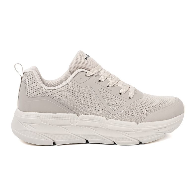 Shelvt Light -Beige Sports Shoes com malha McArthur 2