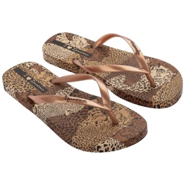 Ipanema Animal Flip -Flops em 83617ay384 marrom 1