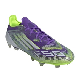 Adidas F50 Elite FG M JH7615 Sapatos de futebol roxo 2