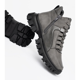 Trapers de renda grossa de Sergio Leone cinza 1