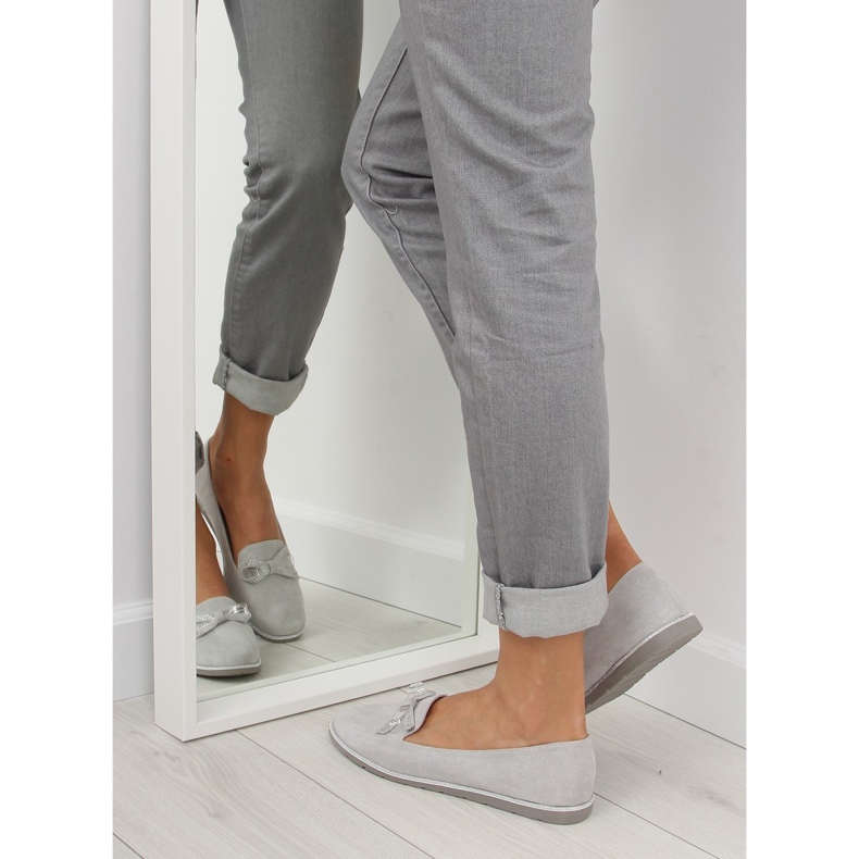Mocassim feminino cinza JN-182 cinza 2