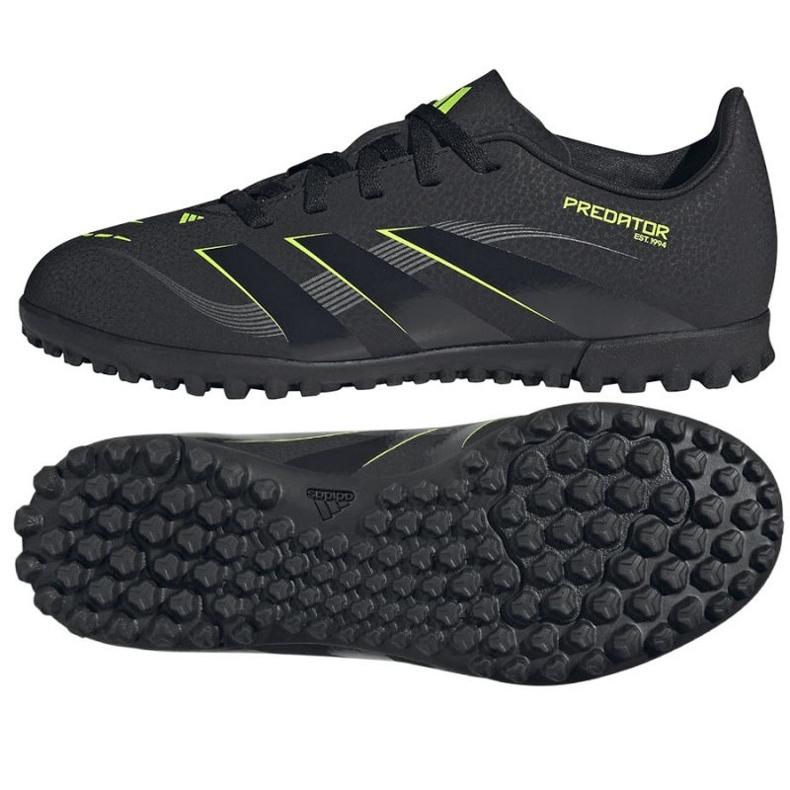 Adidas Predator Club Jr TF JH8863 Sapatos preto 1