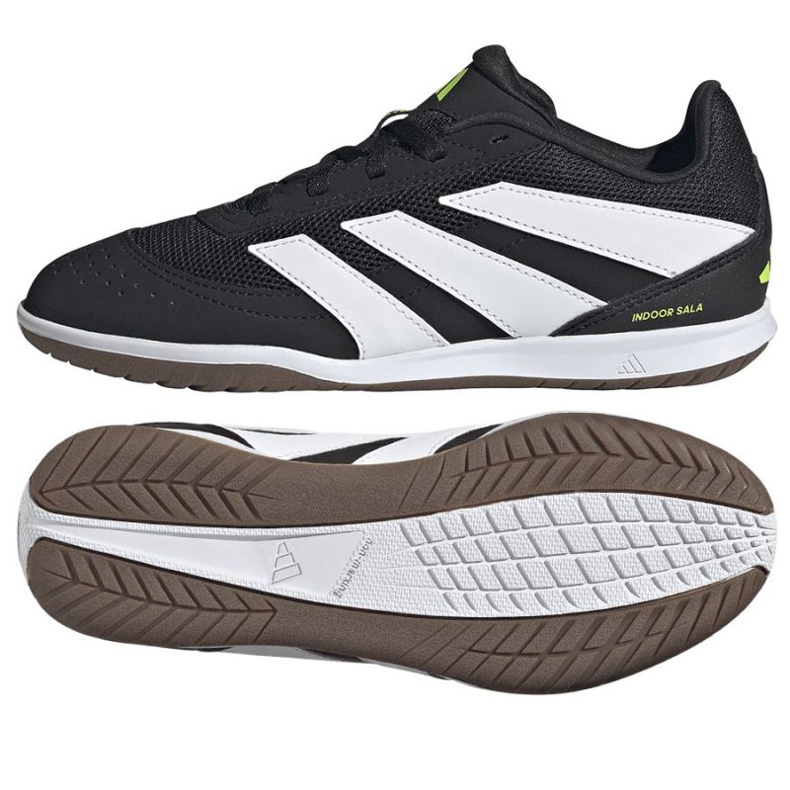 Adidas Predator Club Sala Jr em sapatos JH8859 preto 1