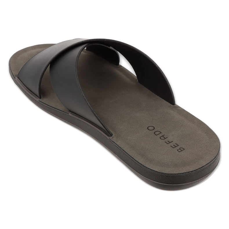 Flip -flops masculinos de Befado 158m026 preto 2