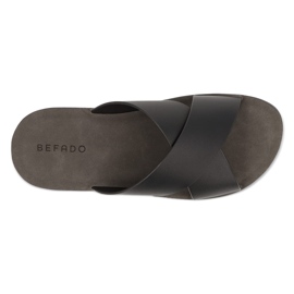 Flip -flops masculinos de Befado 158m026 preto 3