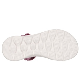 Sandálias Skechers Go Walk Flex Sandal-Sur rosa 2