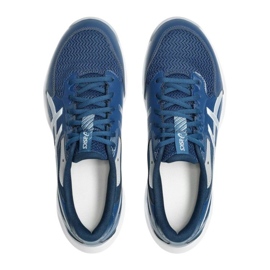 Sapatos de vôlei de gel-bocket asics 12 m 1071a116 400 azul 2