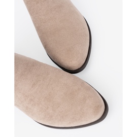 Seastar Botins bege com recortes 1