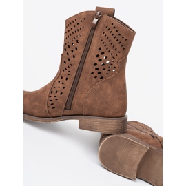 Seastar Botas marrons de abertura marrom 1