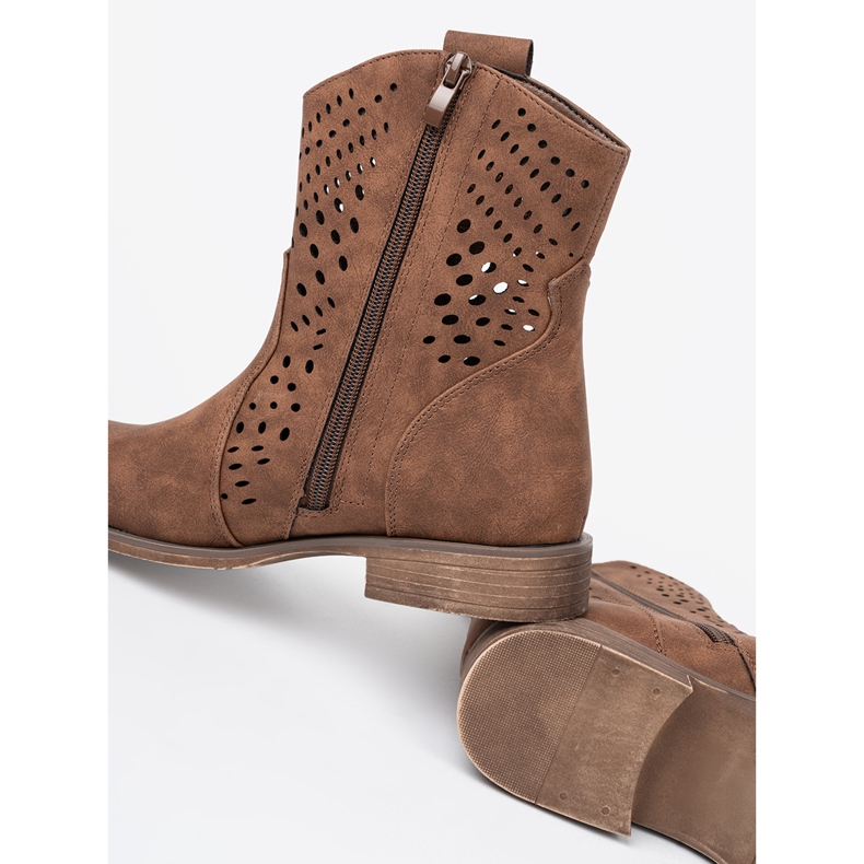 Seastar Botas marrons de abertura marrom 1