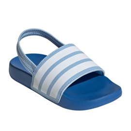 Adidas Adilette Estrap Jr JR5332 Sandálias azul 1