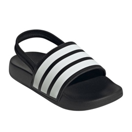Adidas Adilette Estrap Jr JR5328 Sandálias preto 1