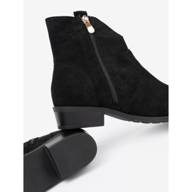 Seastar Botas pretas camurça botas de cowboy preto 1