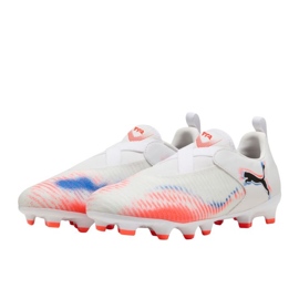 Puma Future 8 Match LL FG/AG JR 108618 01 Sapatos de futebol branco 1