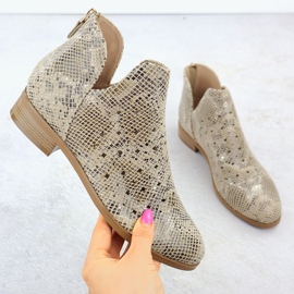 Botas de Open Women, Bege Vinceza 58608 1