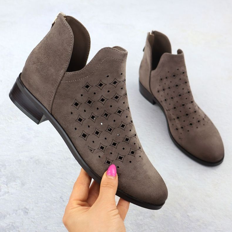 BOTAS ABRIL DE MULHERES, bege, bege Vinceza 58608 1