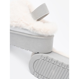 Shelvt Botas de neve prata com pêlo e plataforma 1 Shelvt Botas de neve prata com pêlo e plataforma 1