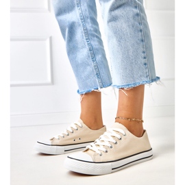 Tênis de zurhat feminino clássico bege 1