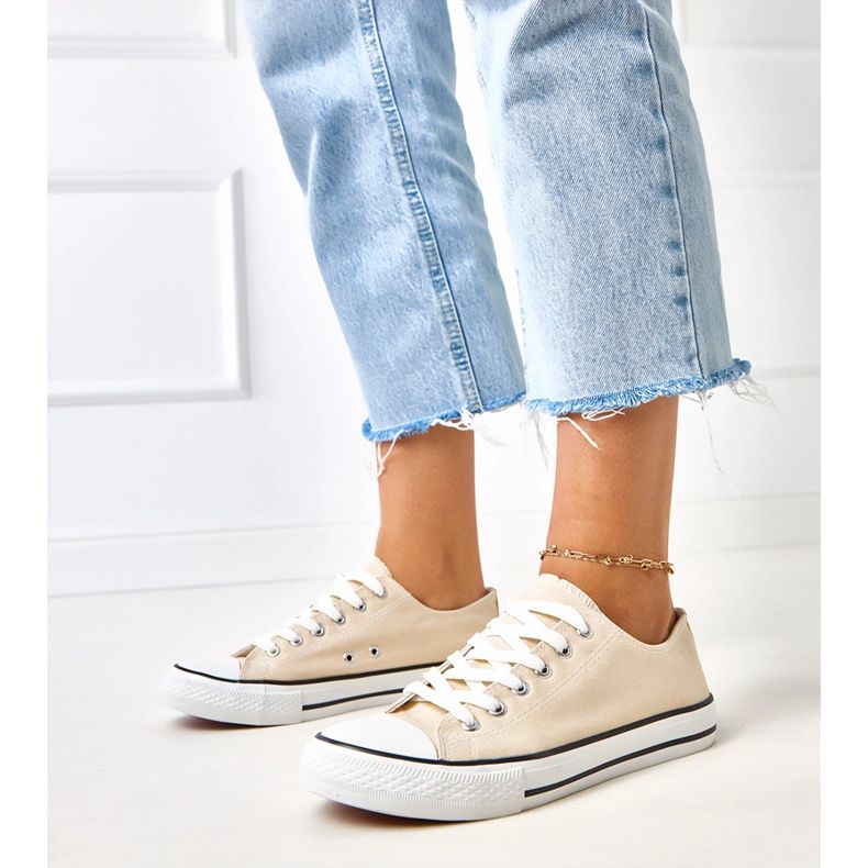 Tênis de zurhat feminino clássico bege 1