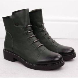 Botas isoladas jezzi em ASA252-5 jez437b verde 2