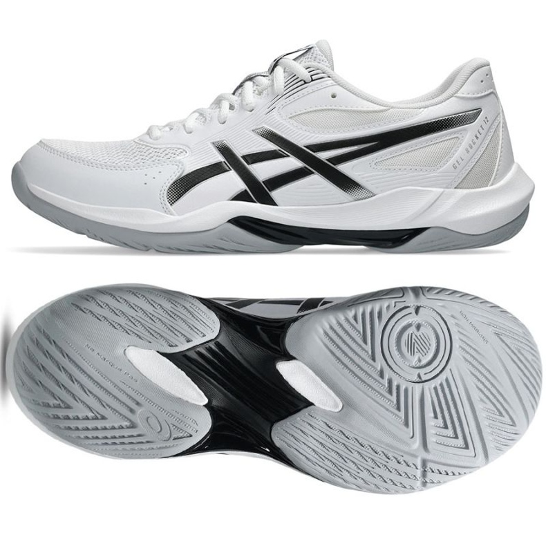 ASICS Gel-Bocket Shoes 12 M 1071A116 101 branco 1