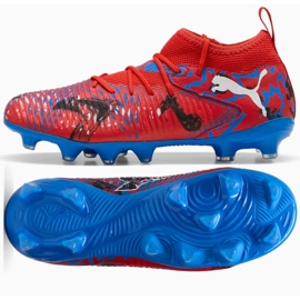 Puma Future 8 Match Playmakers JR FG/AG 108750-01 Shoes vermelho 1