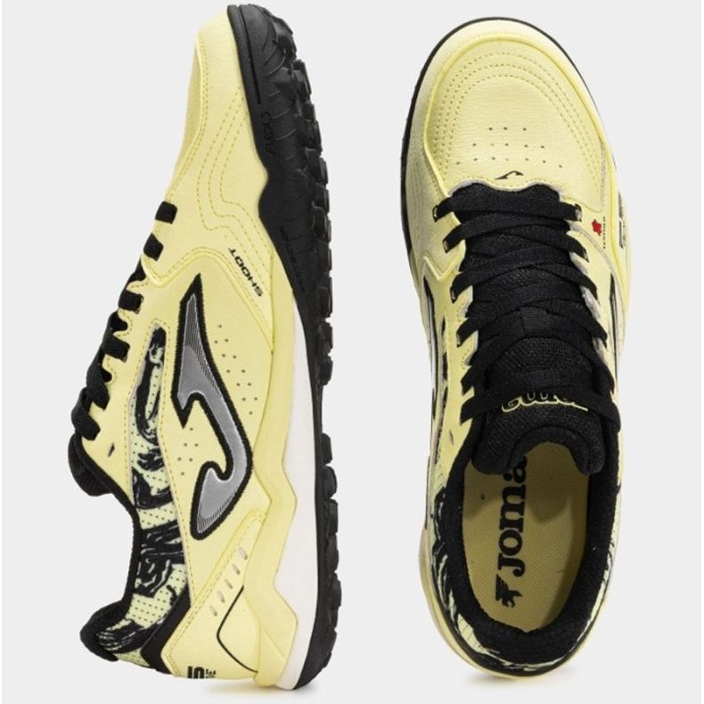 Joma fs reativo 2528 tf m fsw2528tf sapatos bege/creme, amarelo 2