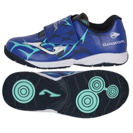 Joma Super Copa Jr 2409 em Jr SCJW2504inv Sapatos azul 1