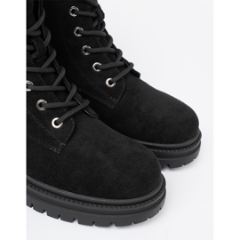 Shelvt Trabalhadores negros elegantes com cristais brilhantes preto 1