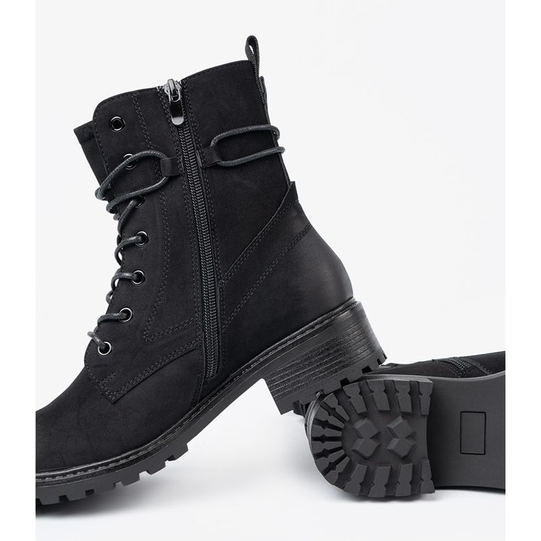 Shelvt Trabalhadores negros da moda com laço decorativo preto 2