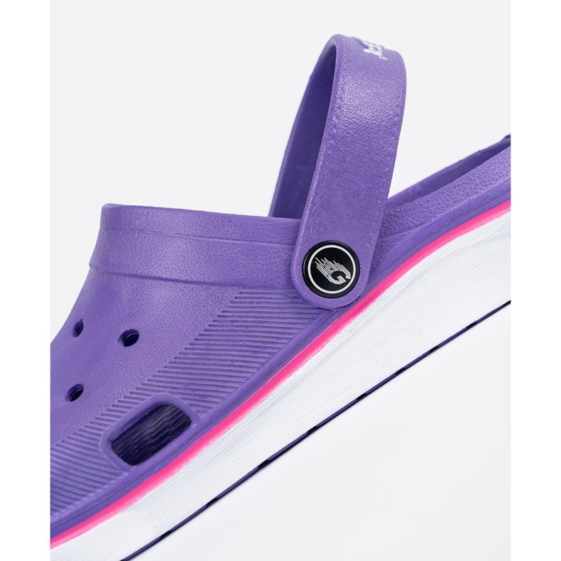 Shelvt Sapatos roxos crocs 1