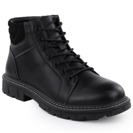 Botas masculinas botas isoladas para sliders pretos VanHorn AN71307 1