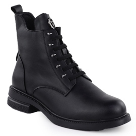 Black Vinceza Feminino 26-58578 botas preto 1