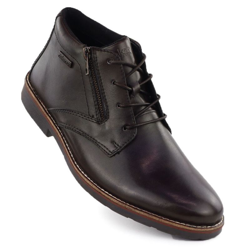 Men não isolado de couro não isolado Rieker 15324-25 2