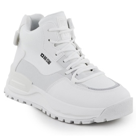 Tênis femininos na plataforma Big Star SS274510 branco 1