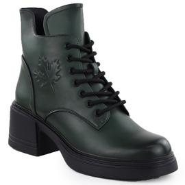 Botas de couro no post Green Vinceza 26-39950 1