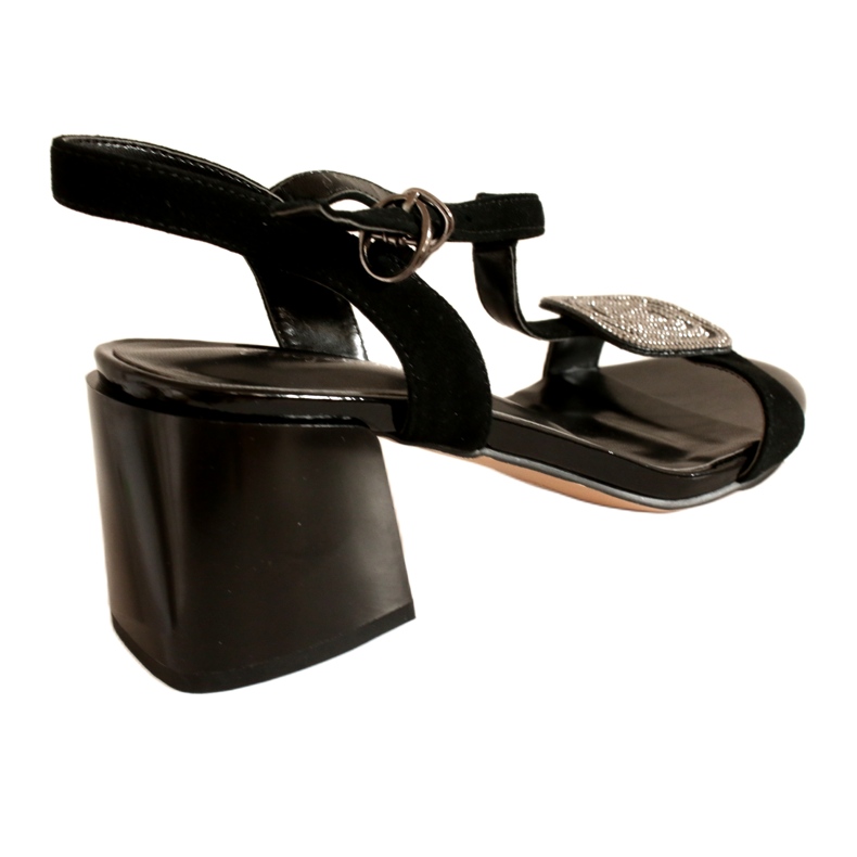 Angel Blue Sandálias femininas anjo azul tn6415 salto alto preto 5