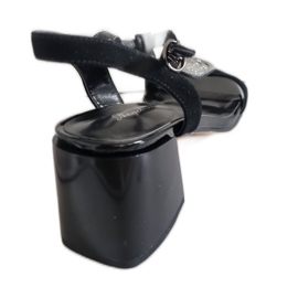 Angel Blue Sandálias femininas anjo azul tn6415 salto alto preto 1