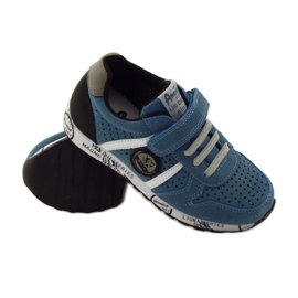 American Club Incrustação de couro americano ADI sports cinza azul preto branco 3