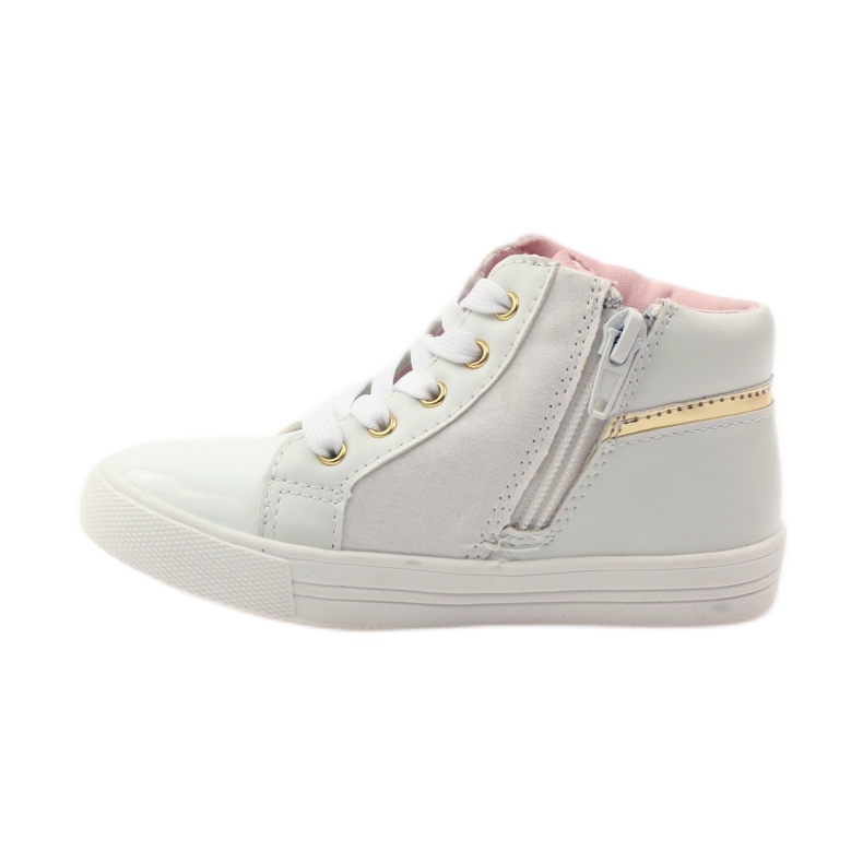 American Club O coração americano da garota esportiva amarelo branco 2