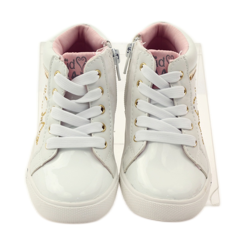 American Club O coração americano da garota esportiva amarelo branco 4