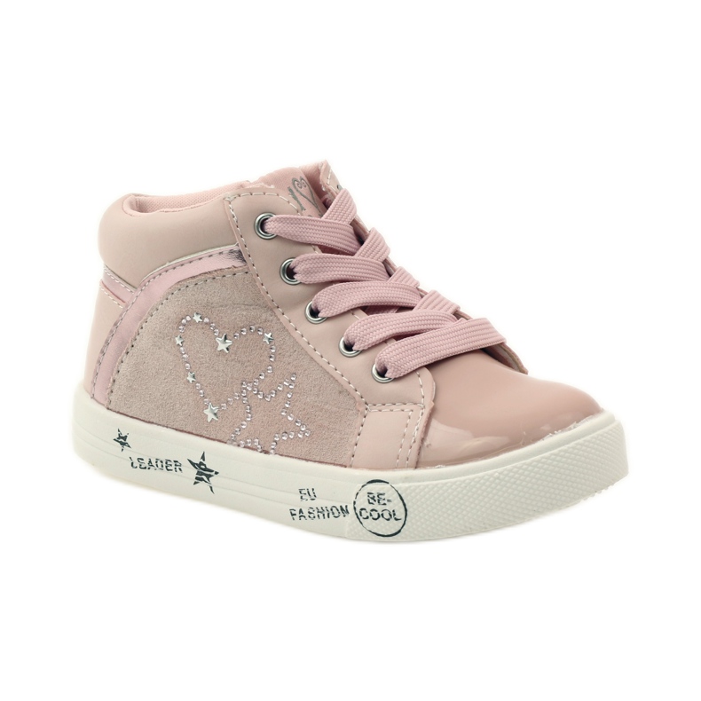 American Club O coração americano da garota esportiva rosa 1