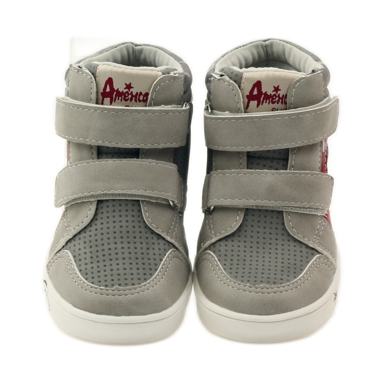 American Club tênis esportivo americano 17353 vermelho cinza 4